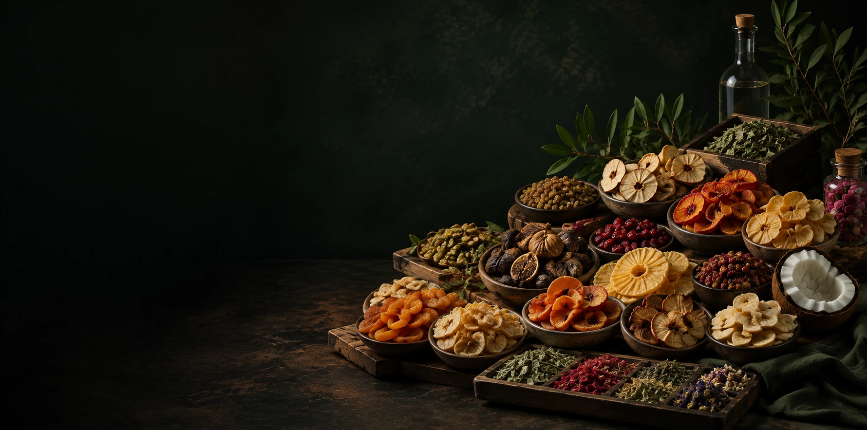 Premium Iranian dried fruits, raisins, rosewater and herbal distillates